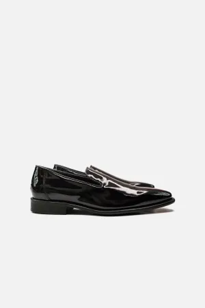 Zeri Patent Leather Tuxedo Shoes