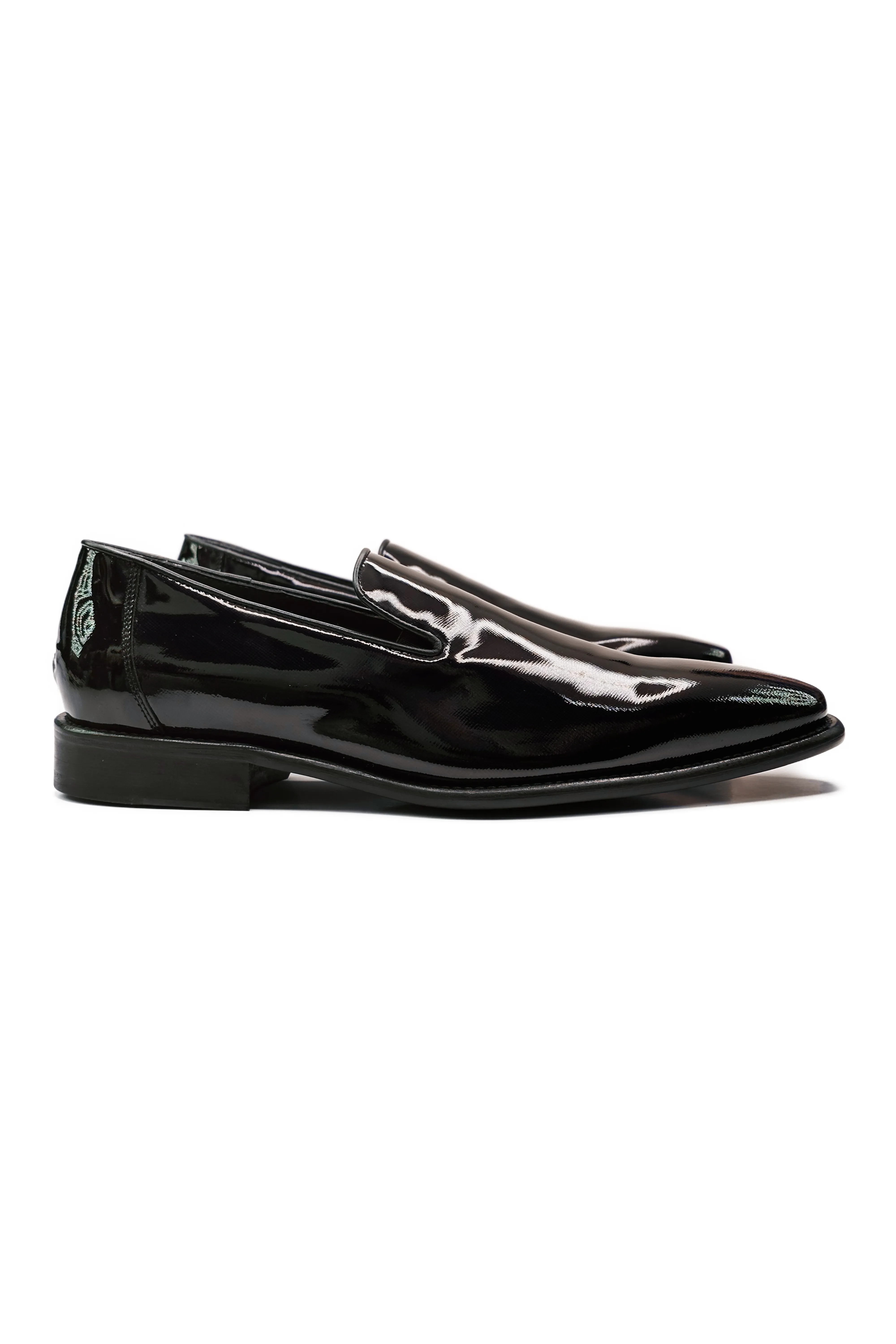 Zeri Patent Leather Tuxedo Shoes