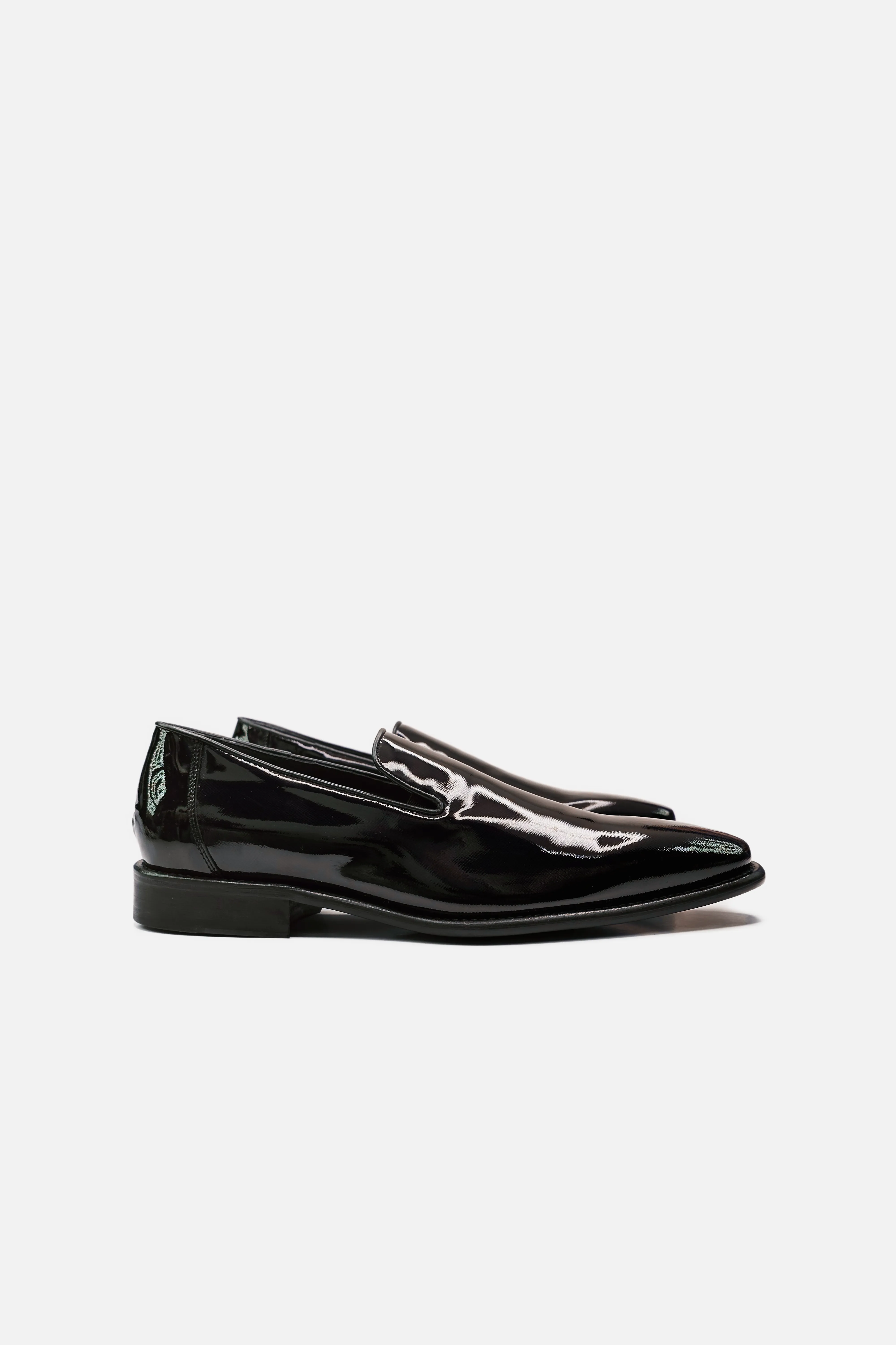 Zeri Patent Leather Tuxedo Shoes