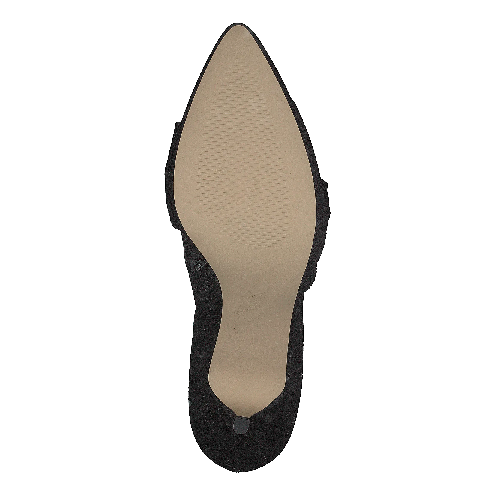 Zita Suede Bow Pump 101 - Black 1