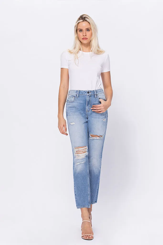Zoey Basic Mom Jeans