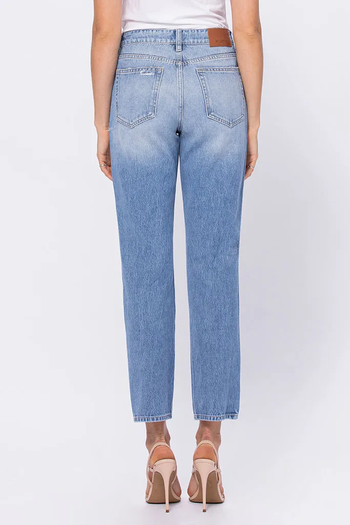 Zoey Basic Mom Jeans